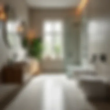 Diverse Materials for Non-Skid Tiles Diverse materials used for non-skid bathroom tiles