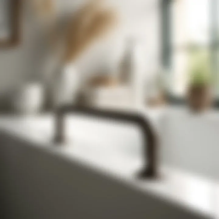 Various materials used for grab bars in modern bathrooms